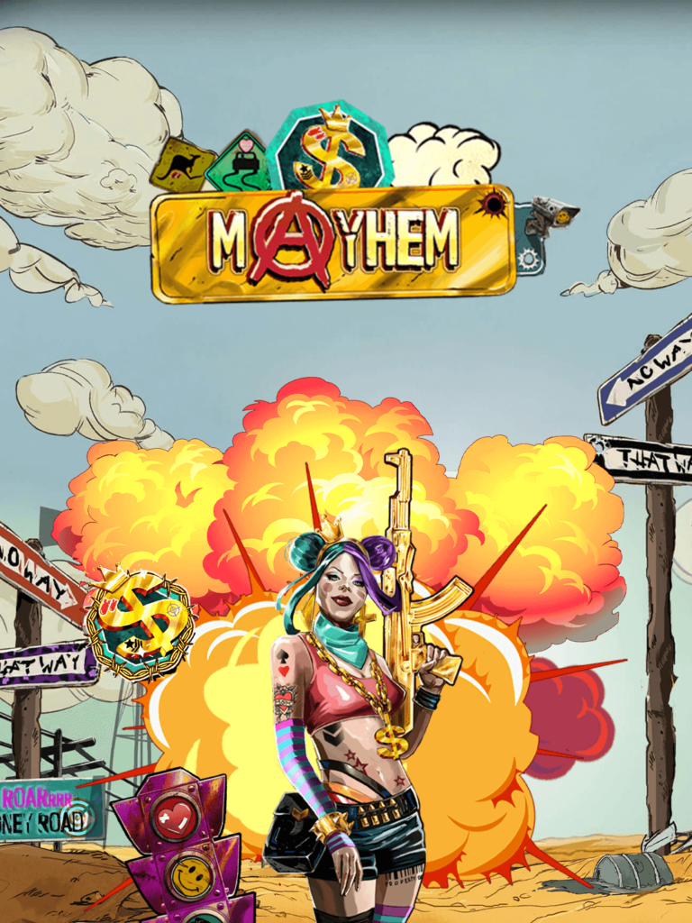 MayHem Game Cover