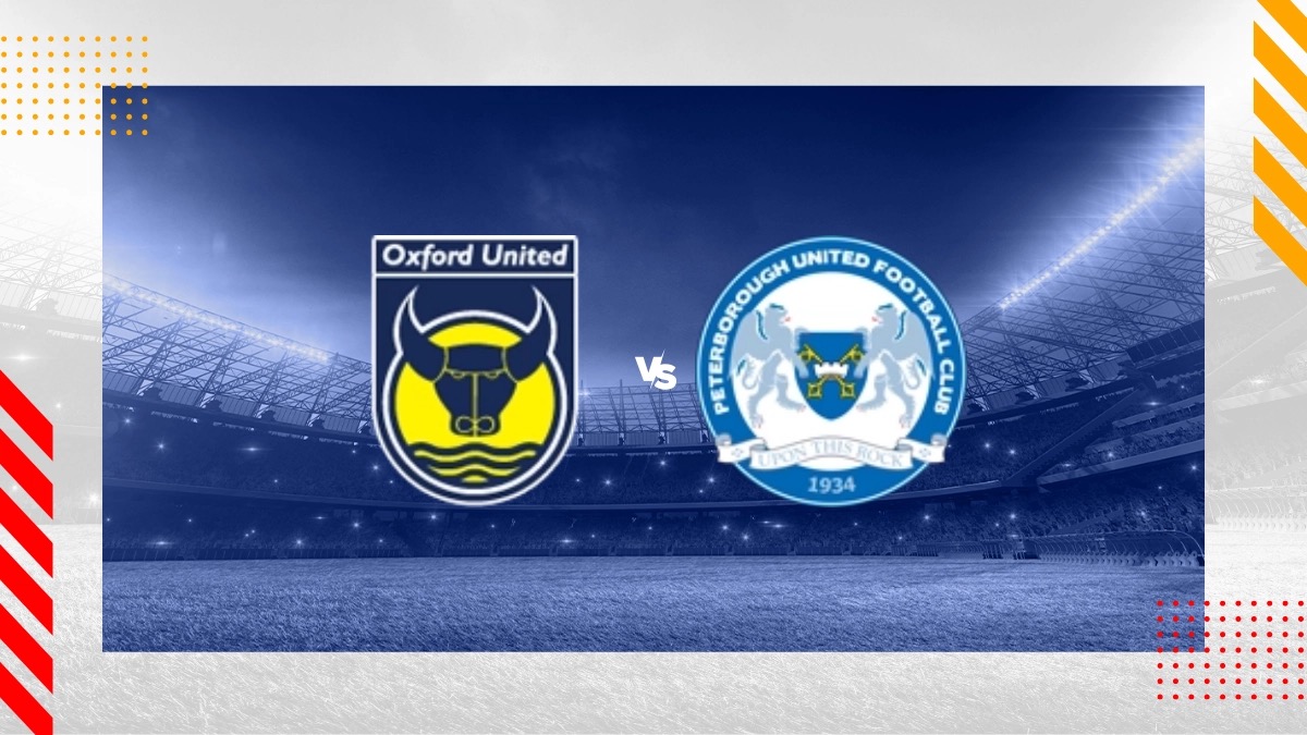 Oxford v Peter borough kick off, prediction and team news